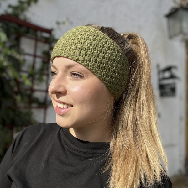 Stirnband Claire - Olive - Image 3